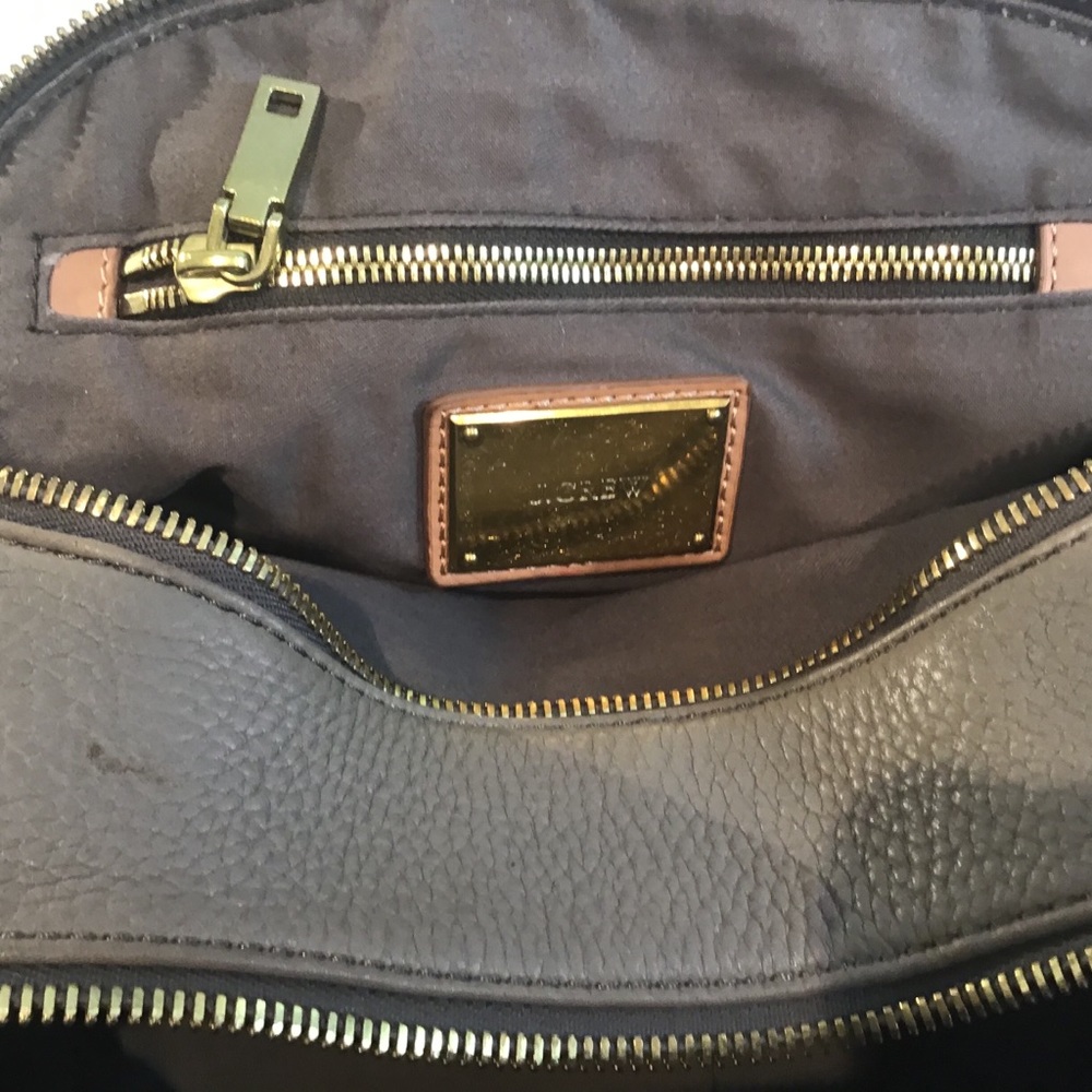 J CREW PEBBLED LEATHER MED SATCHEL TAUPE - Picture 11 of 11